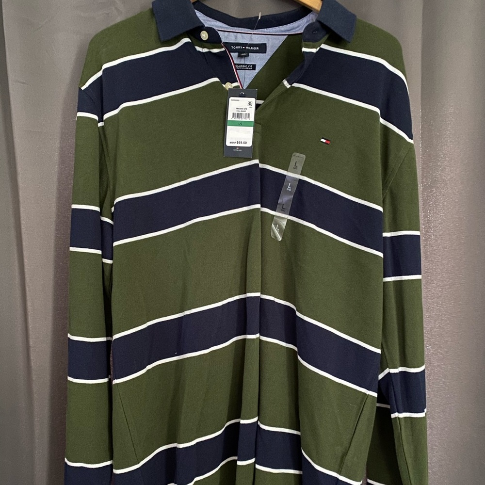 Tommy Hilfiger Casual long sleeve shirt. NWT